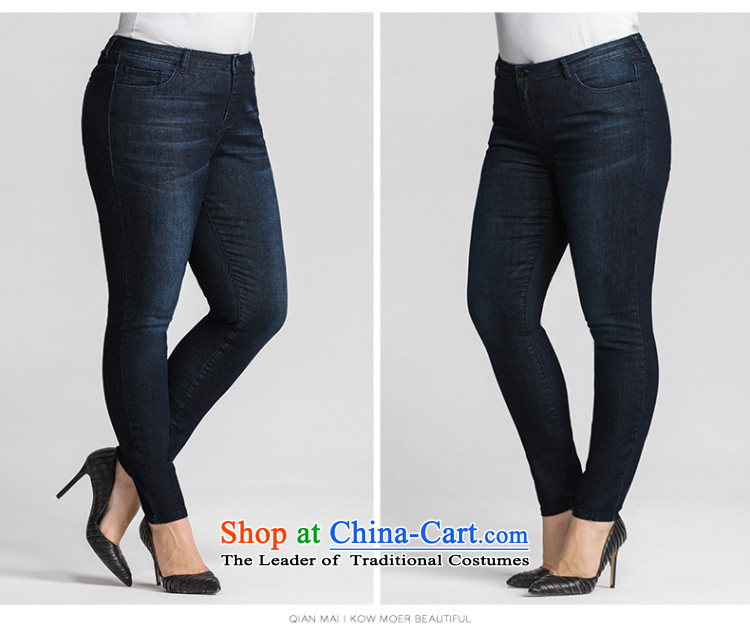 The former Yugoslavia mecca for larger women 2015 Autumn New) thick mm Stretch video thin Jeans Fashionable 953321871 female black 5XL picture, prices, brand platters! The elections are supplied in the national character of distribution, so action, buy now enjoy more preferential! As soon as possible.