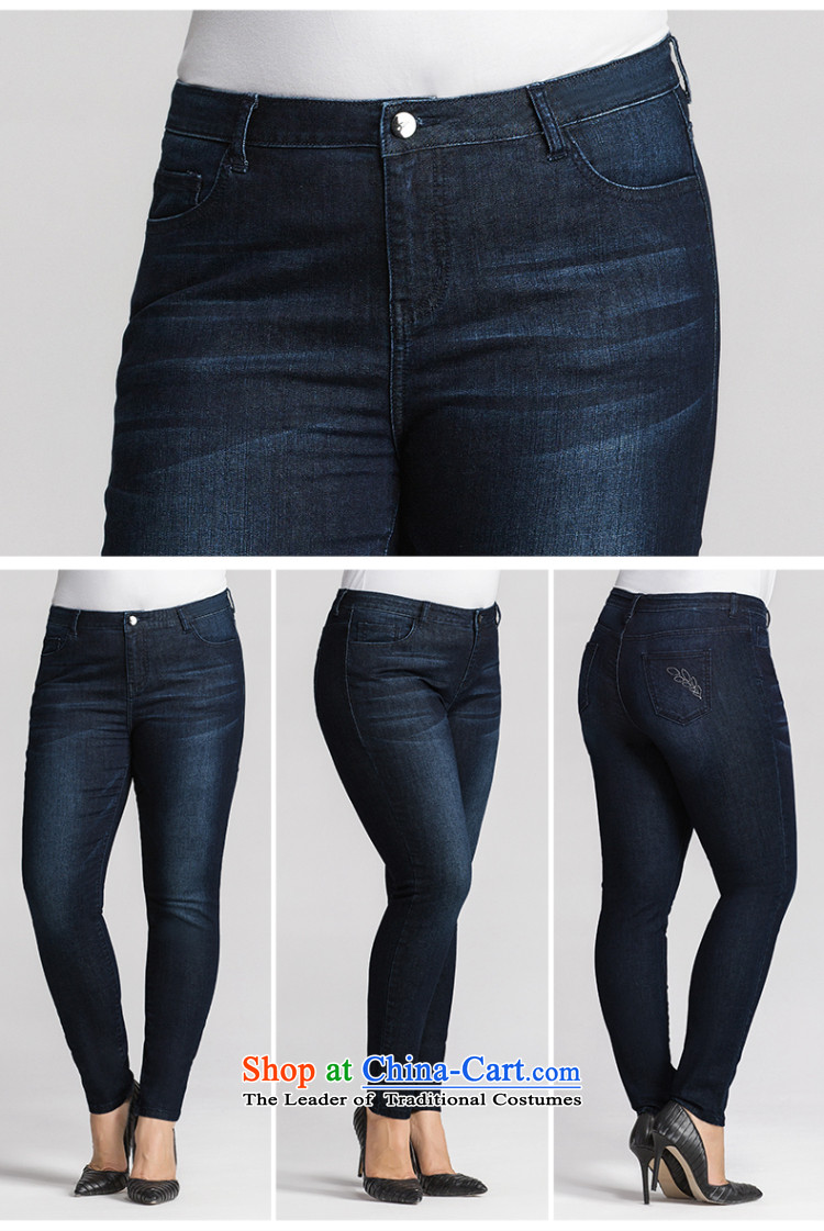 The former Yugoslavia mecca for larger women 2015 Autumn New) thick mm Stretch video thin Jeans Fashionable 953321871 female black 5XL picture, prices, brand platters! The elections are supplied in the national character of distribution, so action, buy now enjoy more preferential! As soon as possible.