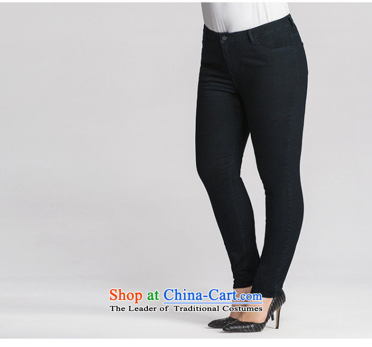 The former Yugoslavia mecca for larger women 2015 Autumn New) thick mm Stretch video thin Jeans Fashionable 953321871 female black 5XL picture, prices, brand platters! The elections are supplied in the national character of distribution, so action, buy now enjoy more preferential! As soon as possible.