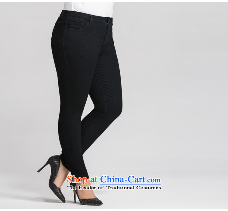 The former Yugoslavia mecca for larger women 2015 Autumn New) thick mm Stretch video thin Jeans Fashionable 953321871 female black 5XL picture, prices, brand platters! The elections are supplied in the national character of distribution, so action, buy now enjoy more preferential! As soon as possible.