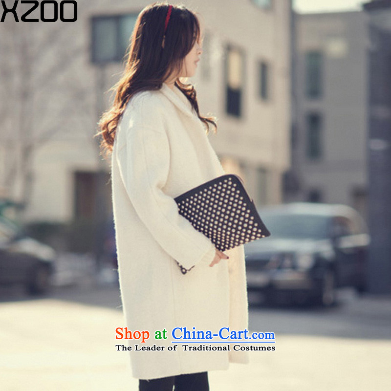 Gross coats women XZOO2015? jacket korea long version? Boxed children wool winter new gray  s,xzoo,,, shopping on the Internet