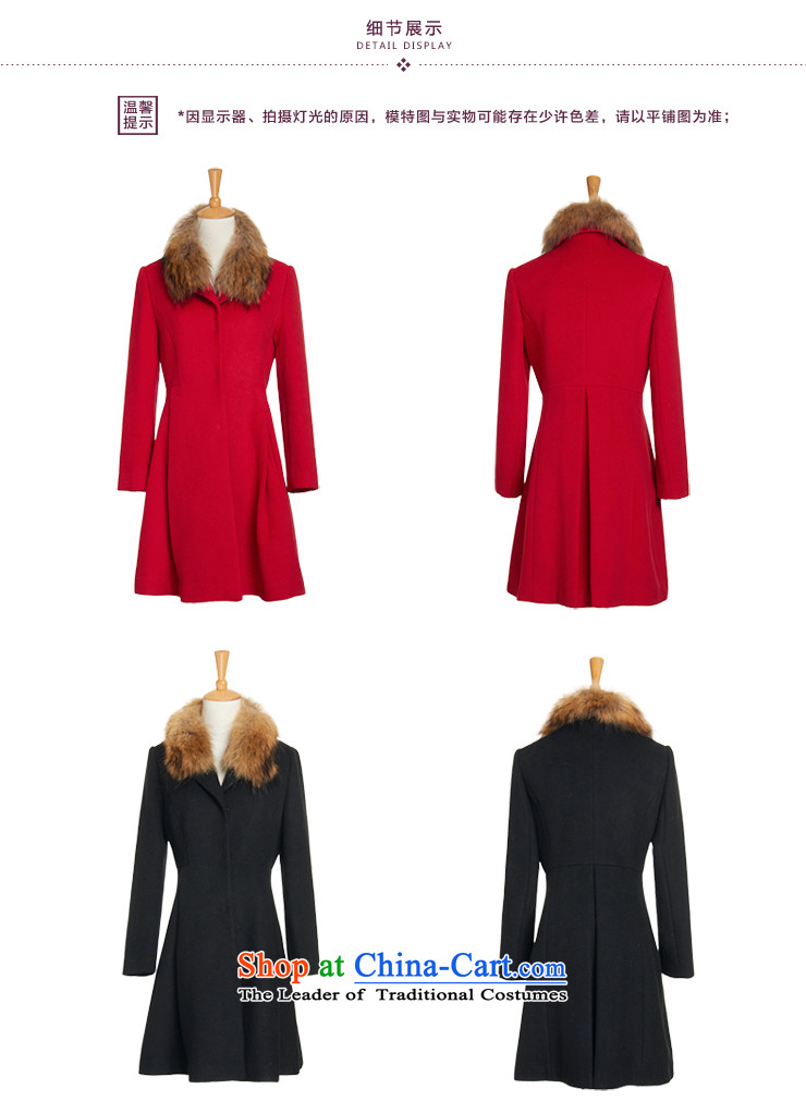 Hong Lai Ying 2015 winter clothing new Korean citizenry elegant for gross long solid color jacket female Red Hair? (11 L picture, prices, brand platters! The elections are supplied in the national character of distribution, so action, buy now enjoy more preferential! As soon as possible.