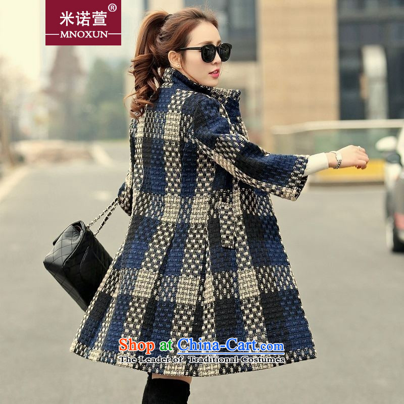 Mineau Xuan by 2015 autumn and winter in New Sau San long hair color picture K263# jacket? XL, Domino Xuan (MNOXUN) , , , shopping on the Internet