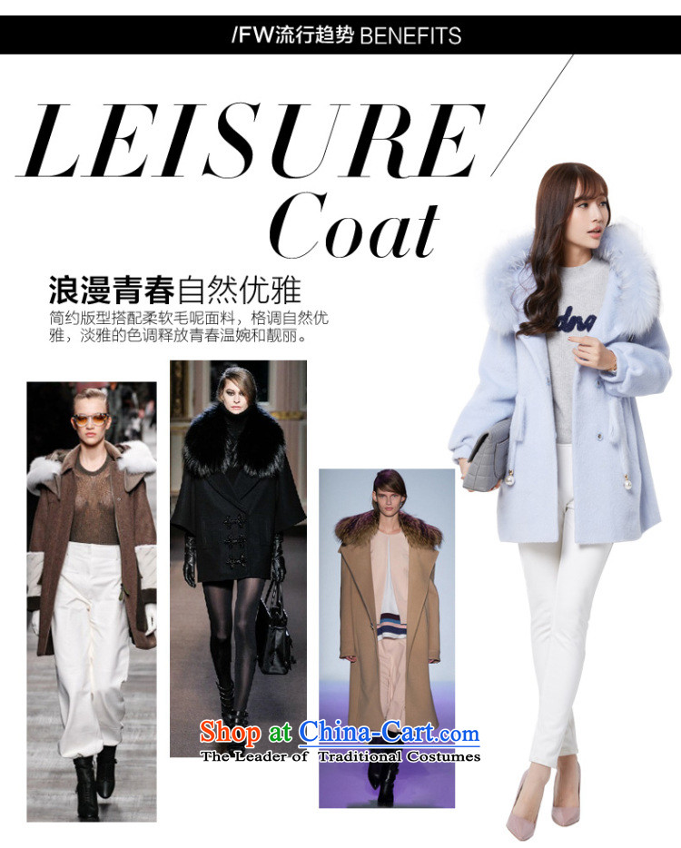 Gross girls jacket? long shadow 2015 winter incense new Korean Nuclear Sub maoulen cap a wool coat Solid Color Blue M picture, prices, brand platters! The elections are supplied in the national character of distribution, so action, buy now enjoy more preferential! As soon as possible.