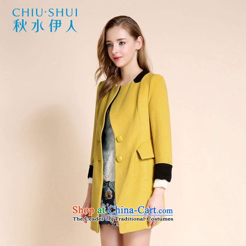 Chaplain who winter clothing New Women Korean fashion gross? coats, double-thin in the video length Sau San jacket, yellow 160/84A/M, chaplain who has been pressed shopping on the Internet