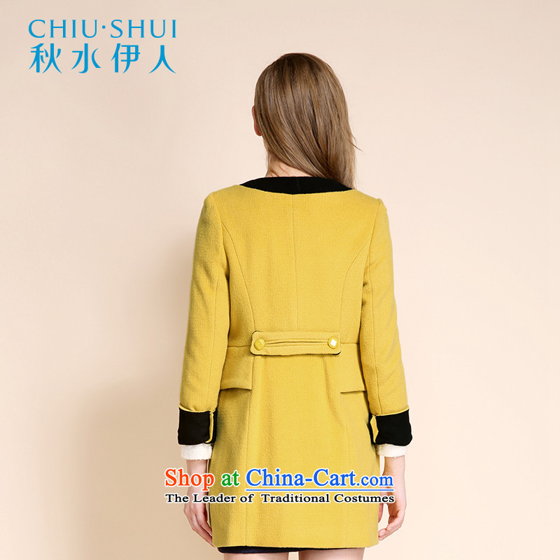 Chaplain who winter clothing New Women Korean fashion gross? coats, double-thin in the video length Sau San jacket, yellow 160/84A/M, chaplain who has been pressed shopping on the Internet