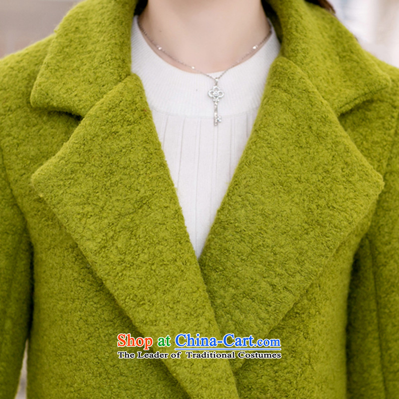 Mr Ngan, 2015 autumn and winter in new long jacket, gross? female 800 green color coats , M, Mr Ngan (yandaier Doi) , , , shopping on the Internet