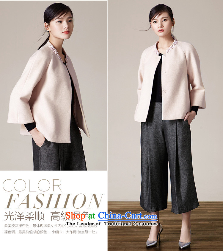 October 2015 autumn and winter legendary new products?(A) short hair type Spike beads small collar jacket SSW505718 toner apricot color photo 160/M, prices, brand platters! The elections are supplied in the national character of distribution, so action, buy now enjoy more preferential! As soon as possible.