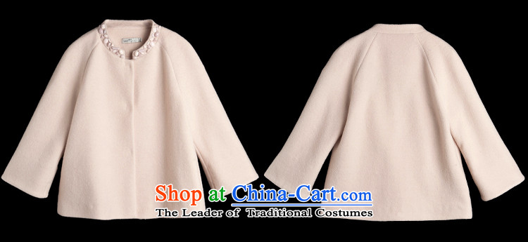 October 2015 autumn and winter legendary new products?(A) short hair type Spike beads small collar jacket SSW505718 toner apricot color photo 160/M, prices, brand platters! The elections are supplied in the national character of distribution, so action, buy now enjoy more preferential! As soon as possible.