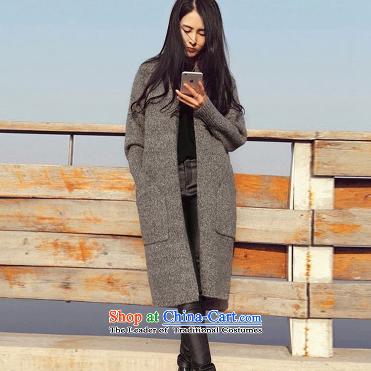 At the beginning of the autumn and winter 2015 Sophie Korean version of large numbers of ladies relaxd thick mm video thin minimalist thick long-sleeved sweater in long cardigan 200 catties can penetrate the commission will gray photo, prices, brand platters! The elections are supplied in the national character of distribution, so action, buy now enjoy more preferential! As soon as possible.