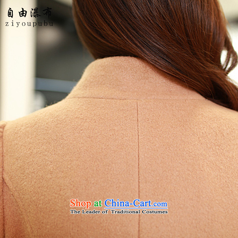 The free version of 2015 Ladies Waterfall Bow Tie gross women winter coats? new stylish a jacket A666 Sau San by red XXL, ZIYOUPUBU falls (free) , , , shopping on the Internet