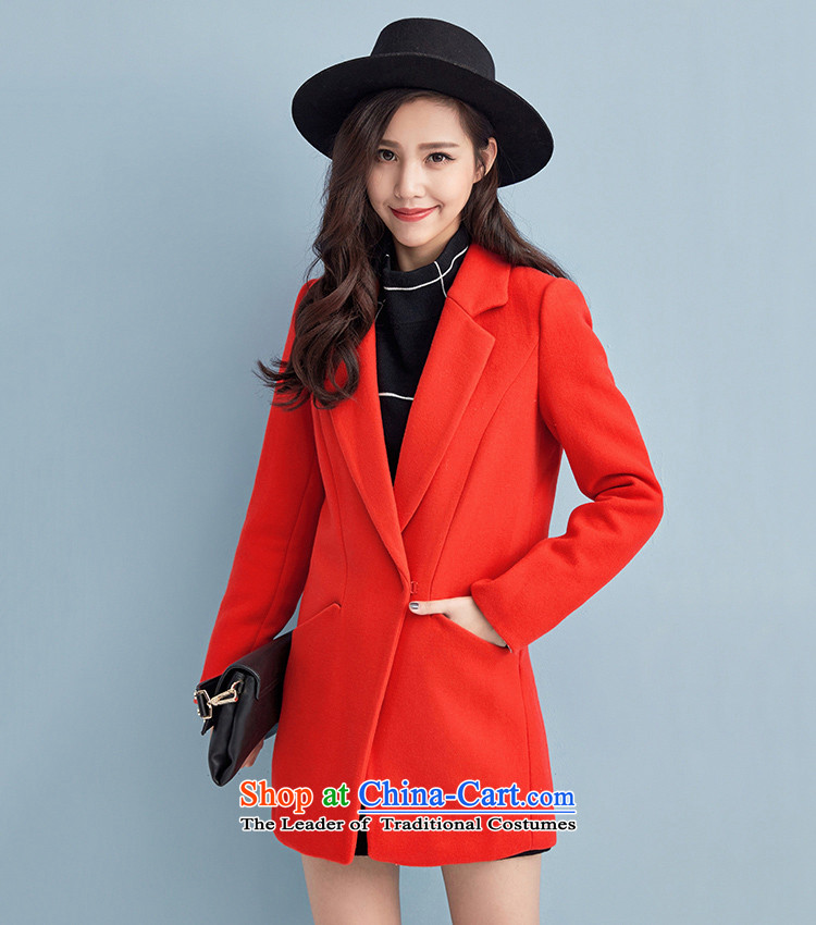 La Chapelle 2015 winter new knocked over the edge thickness suit color for a deduction coats female pictures, prices of S carlet Letter, brand platters! The elections are supplied in the national character of distribution, so action, buy now enjoy more preferential! As soon as possible.