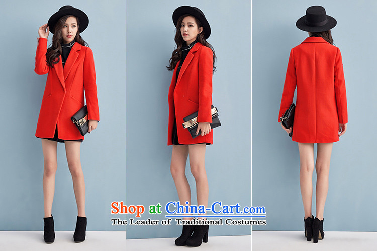 La Chapelle 2015 winter new knocked over the edge thickness suit color for a deduction coats female pictures, prices of S carlet Letter, brand platters! The elections are supplied in the national character of distribution, so action, buy now enjoy more preferential! As soon as possible.