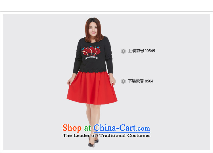 Msshe xl women 2015 new autumn and winter 200 catties embroidery stitching long-sleeved shirt shirt 10545 Black 3XL picture, prices, brand platters! The elections are supplied in the national character of distribution, so action, buy now enjoy more preferential! As soon as possible.