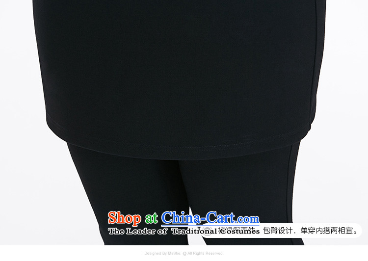Msshe xl women 2015 new autumn and winter thick sister wild forming the false two skort package and pre-sale 10678 Black A T3 line pre-sale to the picture 12.10, prices, brand platters! The elections are supplied in the national character of distribution, so action, buy now enjoy more preferential! As soon as possible.