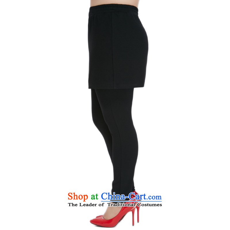 Msshe xl women 2015 new autumn and winter thick sister wild forming the false two skort package and pre-sale 10678 Black A T3 line pre-sale to 12.10, the Ms Susan Carroll, Selina Chow (MSSHE),,, shopping on the Internet
