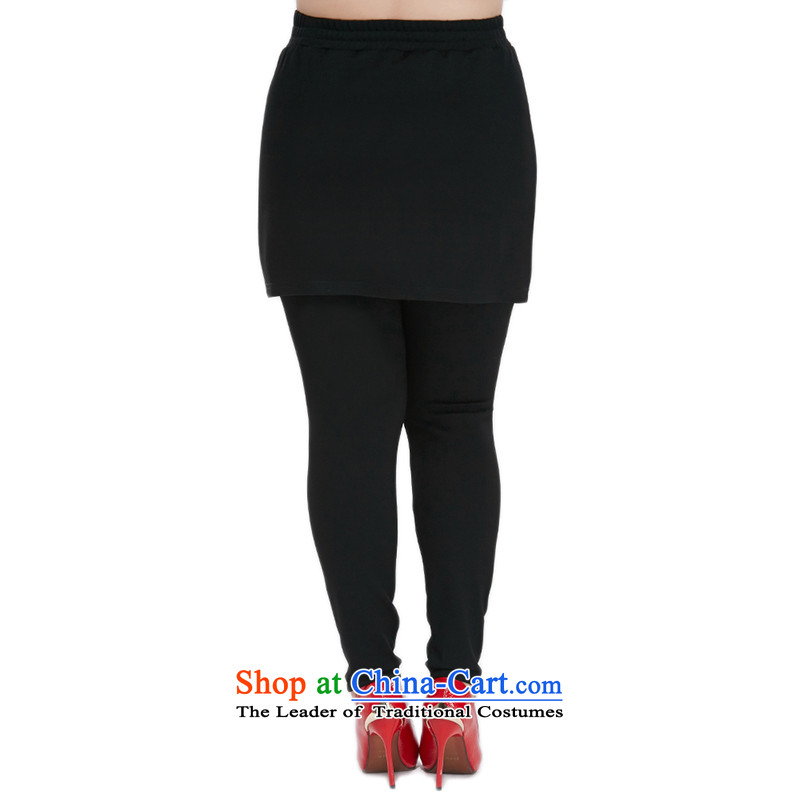 Msshe xl women 2015 new autumn and winter thick sister wild forming the false two skort package and pre-sale 10678 Black A T3 line pre-sale to 12.10, the Ms Susan Carroll, Selina Chow (MSSHE),,, shopping on the Internet