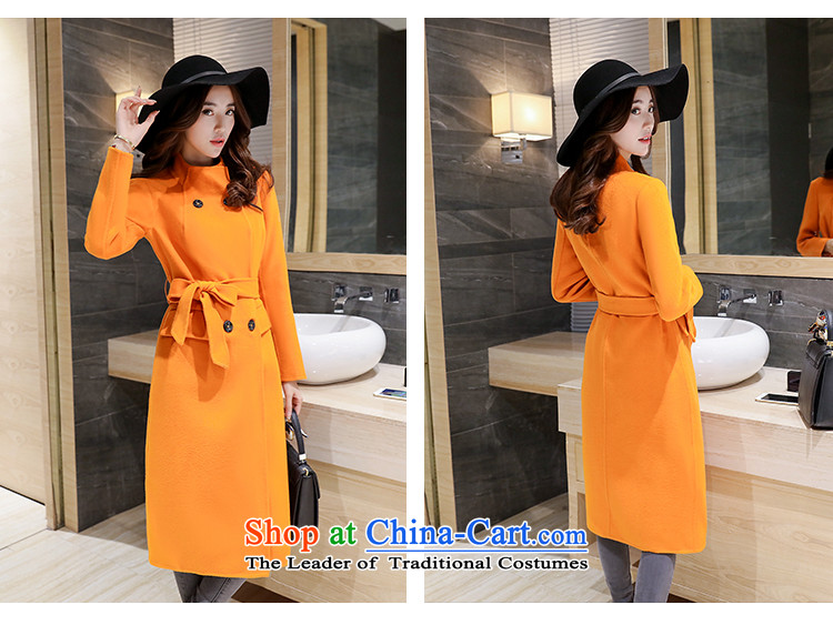 Sin has loaded the autumn and winter 2015 new Korean citizenry video thin stylish pure color in long hair? coats female orange L picture, prices, brand platters! The elections are supplied in the national character of distribution, so action, buy now enjoy more preferential! As soon as possible.