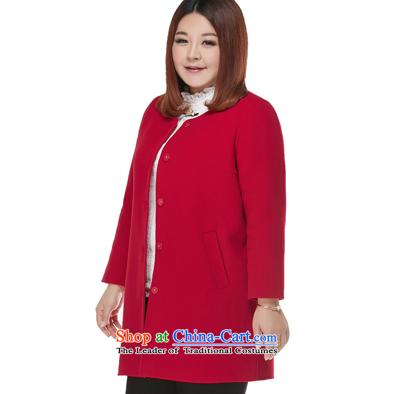 Large msshe women 2015 new autumn and winter 97% wool double-sided gross jacket for pre-sale? 10455 Red 2XL, Susan Carroll, the poetry Yee (MSSHE),,, shopping on the Internet