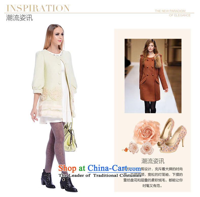 Zdorzi/ colorful Cheuk-yan 2015 autumn and winter new stylish 7 lanterns take long-sleeved stereo gross jacket 928302? Mr Gary CHENG green M photo light, prices, brand platters! The elections are supplied in the national character of distribution, so action, buy now enjoy more preferential! As soon as possible.