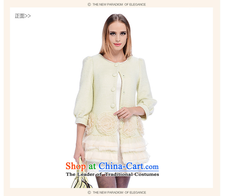 Zdorzi/ colorful Cheuk-yan 2015 autumn and winter new stylish 7 lanterns take long-sleeved stereo gross jacket 928302? Mr Gary CHENG green M photo light, prices, brand platters! The elections are supplied in the national character of distribution, so action, buy now enjoy more preferential! As soon as possible.