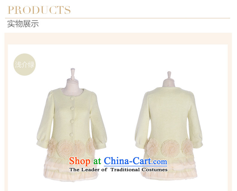 Zdorzi/ colorful Cheuk-yan 2015 autumn and winter new stylish 7 lanterns take long-sleeved stereo gross jacket 928302? Mr Gary CHENG green M photo light, prices, brand platters! The elections are supplied in the national character of distribution, so action, buy now enjoy more preferential! As soon as possible.