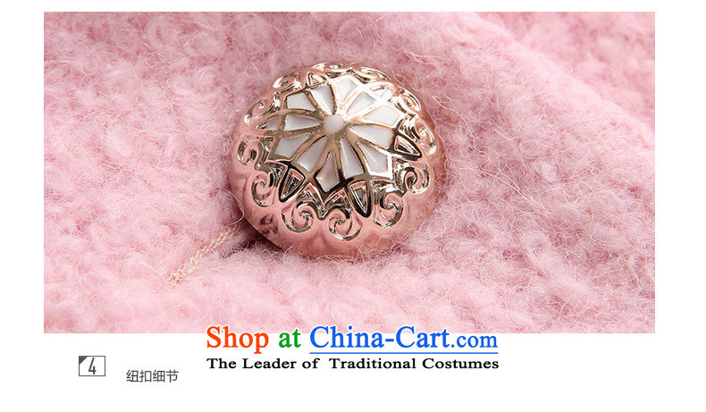 Xuan ina 2015 autumn and winter Ms. new stylish jacket? gross Korean version of Sau San long coats gross flows of female WAY9832? pink M picture, prices, brand platters! The elections are supplied in the national character of distribution, so action, buy now enjoy more preferential! As soon as possible.