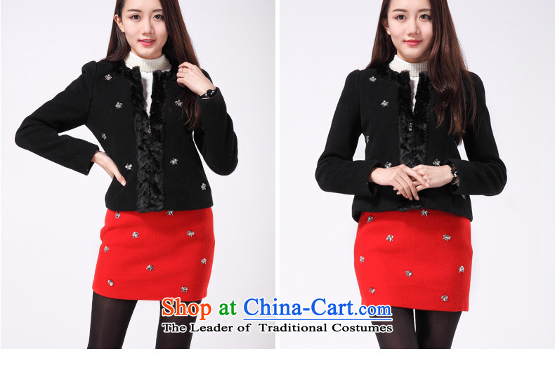 To winter new flower exquisite nail Pearl? jacket female sweet to gross shortage of Sau San a wool coat 29DD42929 chinese red S picture, prices, brand platters! The elections are supplied in the national character of distribution, so action, buy now enjoy more preferential! As soon as possible.