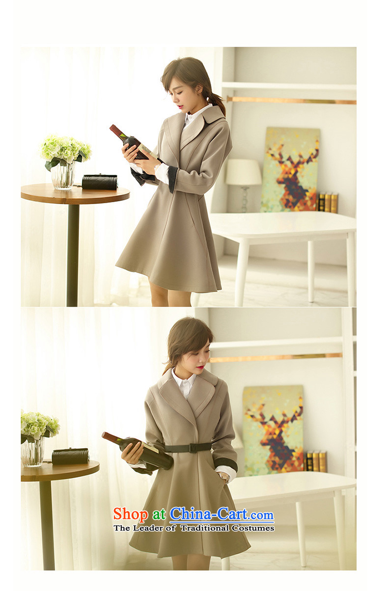 Miyamiya2015 autumn and winter new Korean Sau San cloak? jacket in gross long foutune petticoats gross a wool coat female gray M picture, prices, brand platters! The elections are supplied in the national character of distribution, so action, buy now enjoy more preferential! As soon as possible.