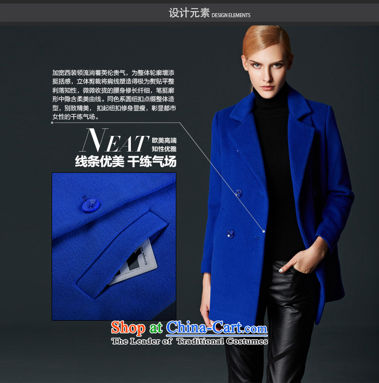 Labortex card brands women 2015 autumn and winter new commuter OL van wild double-wool female blue overcoat? XL Photo, prices, brand platters! The elections are supplied in the national character of distribution, so action, buy now enjoy more preferential! As soon as possible.