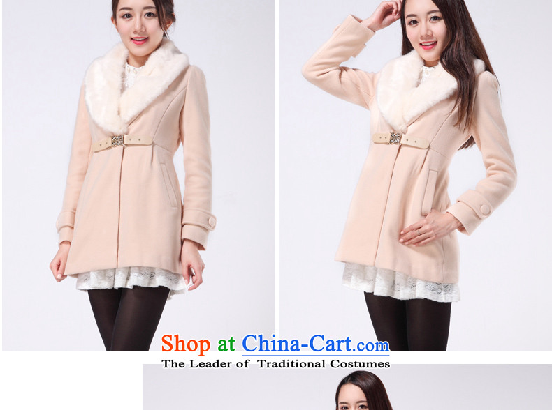 Flower In winter the new Korean female presence among the gross? jacket for the gross Sau San a wool coat 29DD72936 lake blue S picture, prices, brand platters! The elections are supplied in the national character of distribution, so action, buy now enjoy more preferential! As soon as possible.