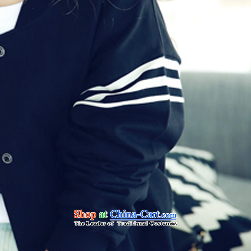 Policies to increase deformation of the code the girl jacket thick MM2015 autumn and winter load new Korean coats, Hin thin in thick long Ms. Wind Jacket girls 68.8 black spring and autumn sweater, Low Distortion, XL, transfortegy) , , , shopping on the Internet