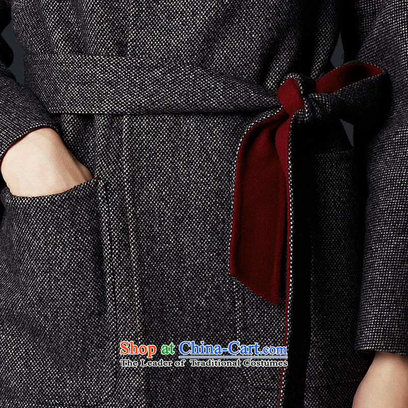 Labortex card brands woolen coat 2015 autumn and winter new manual two-sided woolen coats , dark gray, then than card (marc rebecca) , , , shopping on the Internet