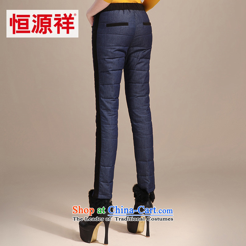 Ms. Sarah Yuen Cheung-hang down trousers anti-quarter of a two-sided stock sale of wearing thick castor trousers video thin Bonfrere looked as casual 1# black 165 Sau San 88A. Hengyuan Cheung has been pressed, L, online shopping