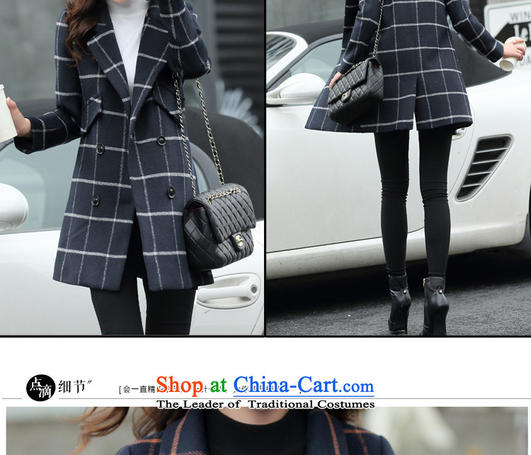 The easel 2015 Autumn Yat new Korean Cashmere Sweaters coats and stylish, Japan and the rok grid Sau San cards in a large long thin hair? coats video female Stylish coat orange, L pictures, prices, brand platters! The elections are supplied in the national character of distribution, so action, buy now enjoy more preferential! As soon as possible.