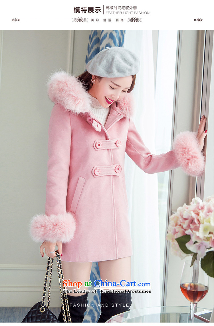The land of the autumn and winter 2015 New Female Cap Gross Gross Korean leaders and women in Sau San temperament long hair? MLY2862 pink jacket female M picture, prices, brand platters! The elections are supplied in the national character of distribution, so action, buy now enjoy more preferential! As soon as possible.