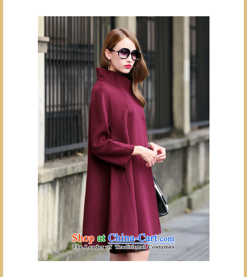 The high-end-pik classic plain manual two-sided cashmere cloak? female gross. Ms. long woolen coat loose cloak? jacket abl10127 gross bourdeaux L picture, prices, brand platters! The elections are supplied in the national character of distribution, so action, buy now enjoy more preferential! As soon as possible.