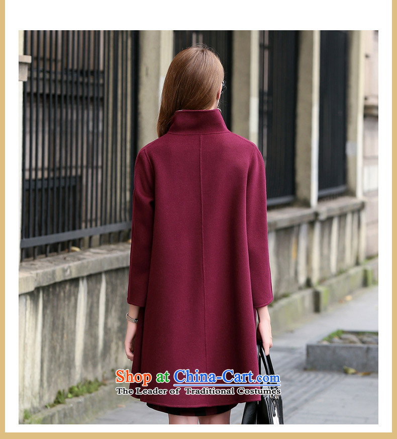 The high-end-pik classic plain manual two-sided cashmere cloak? female gross. Ms. long woolen coat loose cloak? jacket abl10127 gross bourdeaux L picture, prices, brand platters! The elections are supplied in the national character of distribution, so action, buy now enjoy more preferential! As soon as possible.