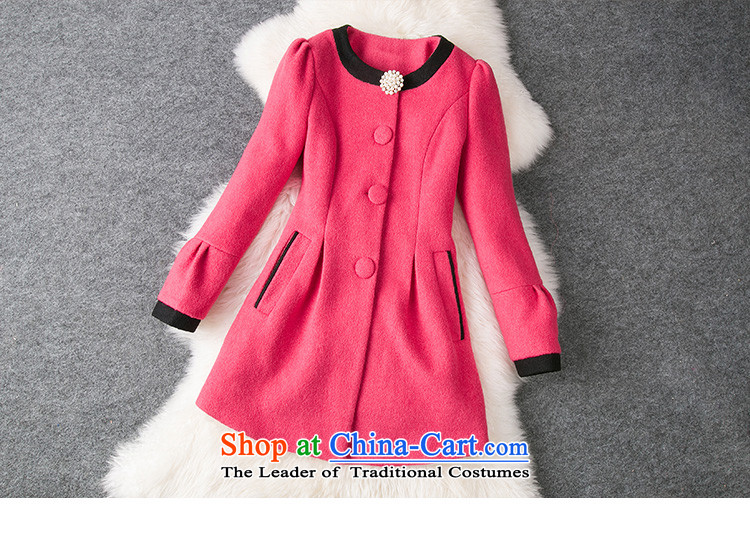 Hee-el gross? 2015 autumn and winter coats of Korean version of the new trendy Wild Hair? long coats that female yellow L picture, prices, brand platters! The elections are supplied in the national character of distribution, so action, buy now enjoy more preferential! As soon as possible.