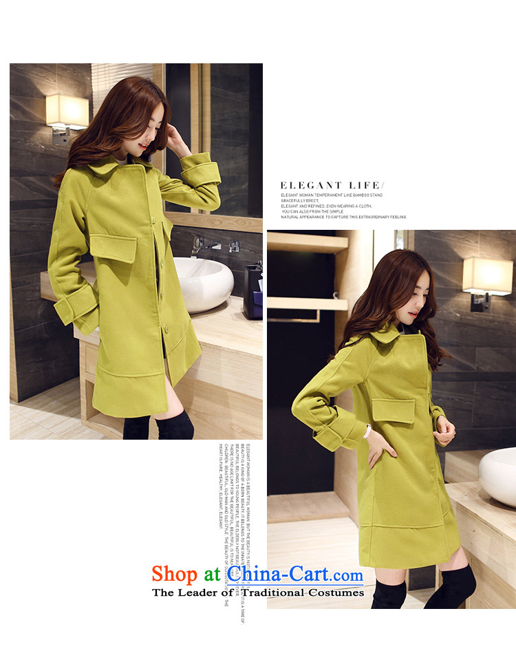 Mya Pak gross? 2015 autumn and winter coats the new Korean version in the medium to long term, Sau San duplex jacket, Red S picture, prices, brand platters! The elections are supplied in the national character of distribution, so action, buy now enjoy more preferential! As soon as possible.