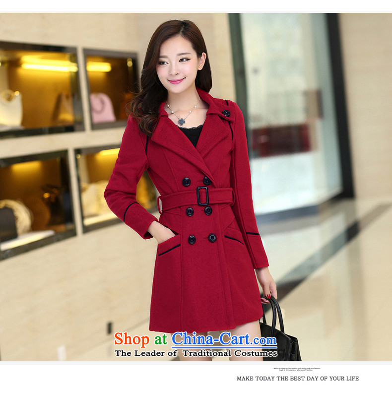 In accordance with the CEN 2015 bathing in the autumn and winter new women's Korea Edition Video thin to Sau San commuter large double-coats J206# gross? and Color M picture, prices, brand platters! The elections are supplied in the national character of distribution, so action, buy now enjoy more preferential! As soon as possible.