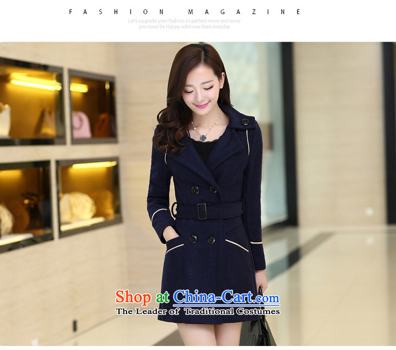 In accordance with the CEN 2015 bathing in the autumn and winter new women's Korea Edition Video thin to Sau San commuter large double-coats J206# gross? and Color M picture, prices, brand platters! The elections are supplied in the national character of distribution, so action, buy now enjoy more preferential! As soon as possible.