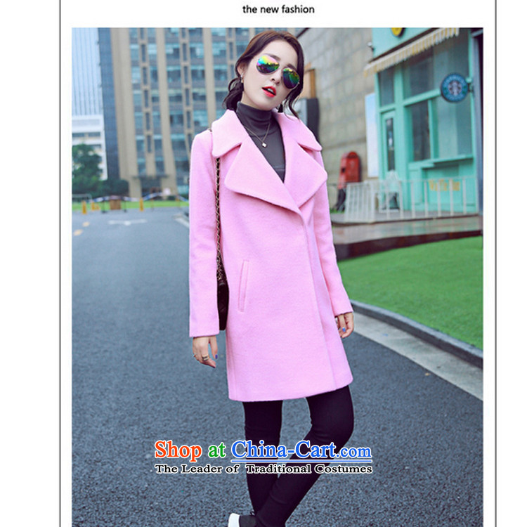 In accordance with the 2015-yuk leyland autumn and winter new gross girls jacket? Long Korean version of a wool coat female gray M picture, prices, brand platters! The elections are supplied in the national character of distribution, so action, buy now enjoy more preferential! As soon as possible.