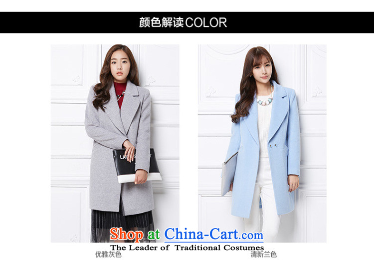 In the medium to long term, woolen coat female Heung Ying 2015 winter clothing new Korean minimalist temperament gross flows of pure color jacket? Gray L picture, prices, brand platters! The elections are supplied in the national character of distribution, so action, buy now enjoy more preferential! As soon as possible.