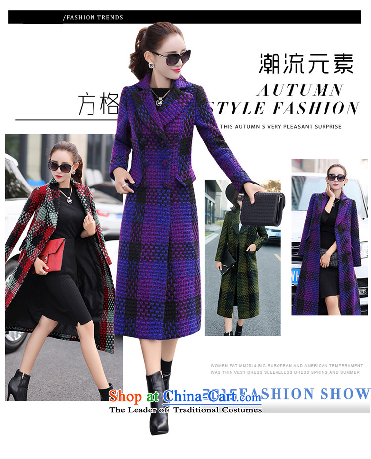 The Advisory Committee Workshop 2015 act out their perversions with impunity the Korean version of the new Fall/Winter Collections foutune temperament female in the body of the decoration gross jacket coat female purple? L picture, prices, brand platters! The elections are supplied in the national character of distribution, so action, buy now enjoy more preferential! As soon as possible.