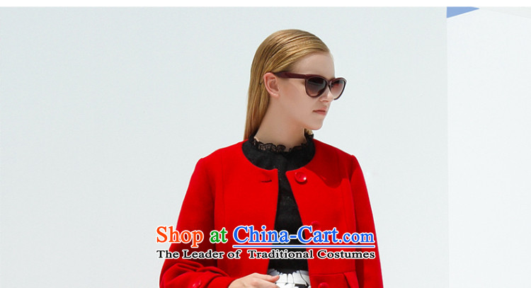 2015 winter clothing new Fox for simple gross in pure color jacket coat S440731D11 long hairs? female red 155/80A/S picture, prices, brand platters! The elections are supplied in the national character of distribution, so action, buy now enjoy more preferential! As soon as possible.