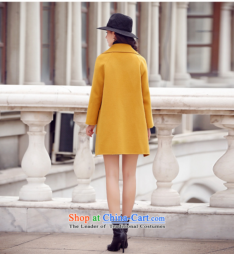 Soo-young of autumn and winter load new women's woolen coats, long, so a wool coat female double-side coats black Tsing L picture, prices, brand platters! The elections are supplied in the national character of distribution, so action, buy now enjoy more preferential! As soon as possible.