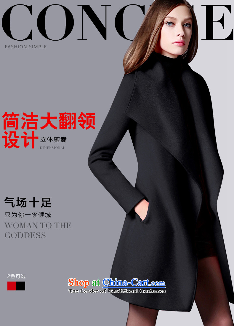 Zk Western women 2015 Fall/Winter Collections new red with girls jacket? long sleek minimalist a wool coat RED M picture, prices, brand platters! The elections are supplied in the national character of distribution, so action, buy now enjoy more preferential! As soon as possible.