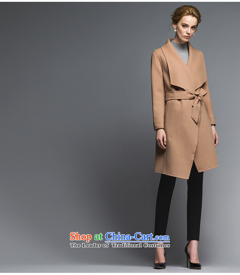 D of autumn and winter 2015 new products in the lapel shawl long double-side coats of Pure wool coat female orange S picture, prices, brand platters! The elections are supplied in the national character of distribution, so action, buy now enjoy more preferential! As soon as possible.