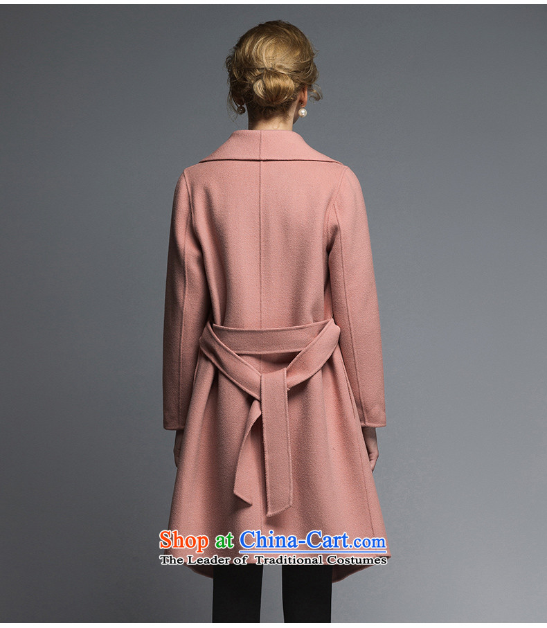 D of autumn and winter 2015 new products in the lapel shawl long double-side coats of Pure wool coat female orange S picture, prices, brand platters! The elections are supplied in the national character of distribution, so action, buy now enjoy more preferential! As soon as possible.